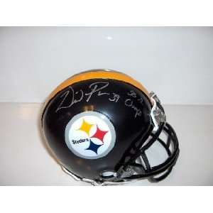 Willie Parker Signed Steelers Mini Helmet Inscribed