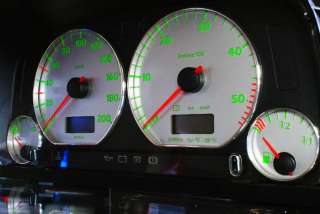 VW Golf 3, Vento glow gauges plasma tacho reverse glow plasma dials 