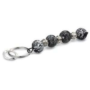  DISCONTINUED   Black Lace 4 Ball Key Chain   Limited 