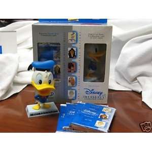  Disney Treasures Box Cards w/ Millenium Donald Duck Toys 