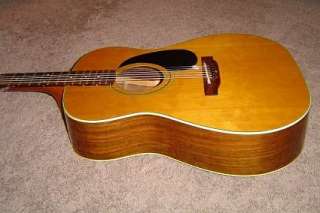 VINTAGE 1970 ACOUSTIC MARTIN SIGMA GUITAR RARE GCS 7 / GCR 7 ZERO FRET 