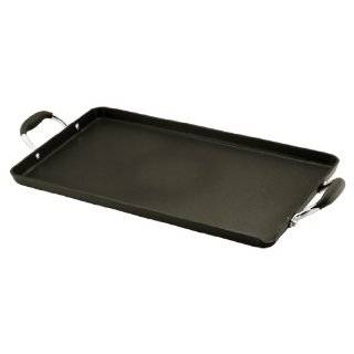   Advanced Hard Anodized Nonstick 18 by 10 Inch Double Burner Griddle