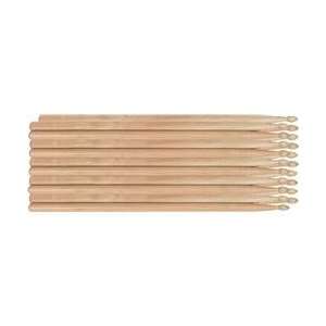    Musicians Gear Hickory Drumsticks 10 Pack 