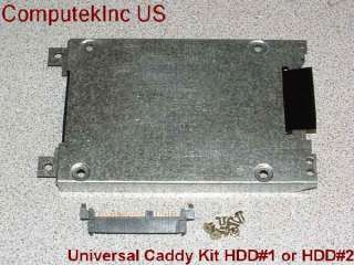 This Auction is for 1 x Universal Hard Drive Caddy Kit with screws and 