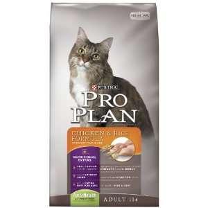   Pro Plan Dry Senior Cat Food, Chicken and Rice Formula, 7 Pound Bag