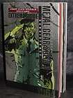 METAL GEAR SOLID 3 SUBSISTENCE EXTREME GUIDE GAME BOOK