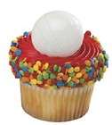 Hello Kitty Molded Birthday Party Favor Cupcake Ring Decoration 