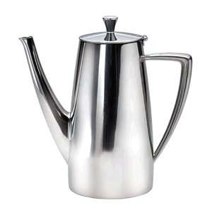  Oneida Stiletto Coffee Pot 68 oz Long Spout 18/10 Bright 