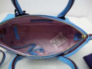 You are bidding on a New Dooney and Bourke Small Lulu Bag Color Sky 
