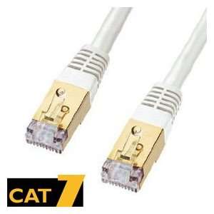   600Mhz Gold Plated Snagless Network Lan Ethernet Patch Cable   White