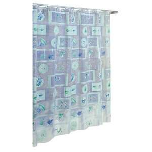  Ex Cell Home Fashions Botanical Ricepaper Shower Curtain 