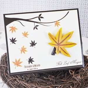  Fall for Love Leaf Magnets   Baby Shower Gifts & Wedding Favors 