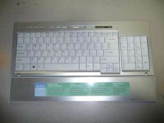 Sony Vaio VGP WKB5US Silver Wireless Keyboard  