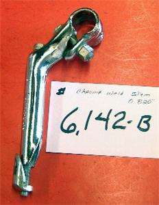 VINTAGE BICYCLE STEM , CHROME FITS HUFFY, MURRAY , 0.820  