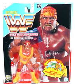 WWF WWE Hasbro Hulk Hogan Figure Series 3 New Moc  