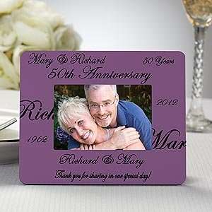   Picture Frame Anniversary Party Favors