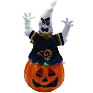  16 NFL St. Louis Rams Lighted Fiber Optic Halloween Ghost 