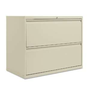  Drawer Lateral File Cabinet, 36w x 19 1/4d x 29h, Putty   Sold As 1 