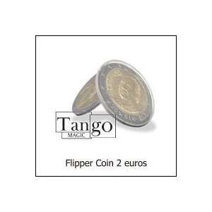  Magnetic Flipper Coin (2 Euro) by Tango Magic Toys 