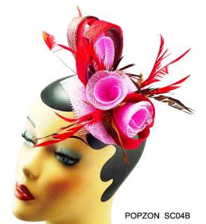 Top Seller So Beautiful Sinamay Fascinator Hair Comb  