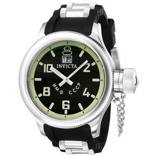 Invicta Mens Watch Russian Diver Collection Black Dial 4342