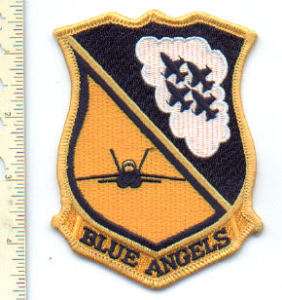 Military Patch USN Blue Angels 5 Jacket Patch  