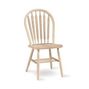   1C 113 High Arrowback Dining Chair, Unfinished