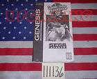 sega genesis manual world series baseball 98 7 10 condition