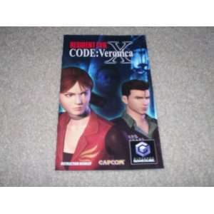   Evil Code Veronica X Instruction Book for Gamecube 