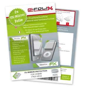atFoliX FX Mirror Stylish screen protector for Garmin Etrex Vista 