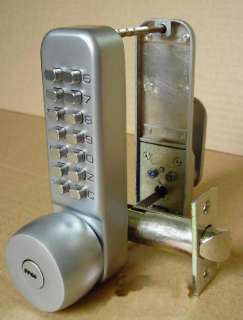 Keyless Mechanical Password Entry Door Lock with Keys  