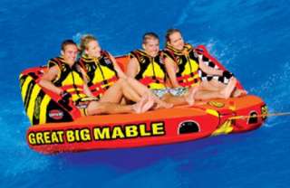 New Great Big Mable 4 Person Towable Raft Ski Tube  