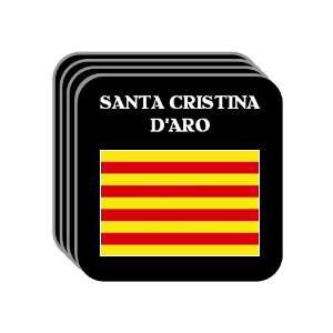   SANTA CRISTINA DARO Set of 4 Mini Mousepad Coasters 