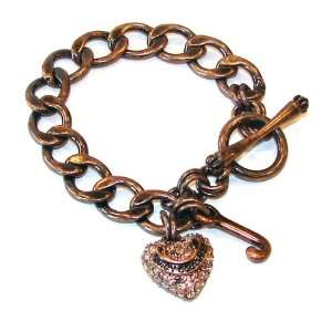    Juicy Couture Jewelry Rose Gold Starter Charm Bracelet Jewelry