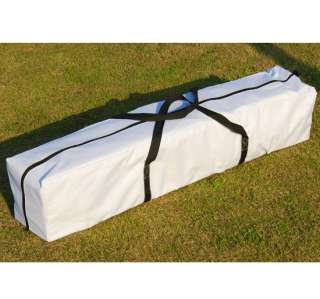  Set Pop Up Outdoor Party Tent Canopy Gazebo White 4 Sidewalls  