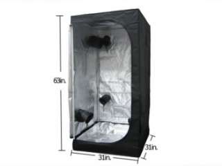   Reflective Interior Mylar Hydroponic Grow Tent Indoor Garden R  