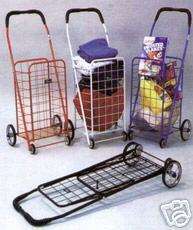 Folding Shopping Cart for carrying laundry or grocery  