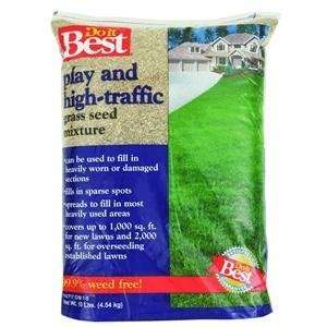   and High Traffic Grass Seed, 10LB PLAY/TRAFFIC SEED