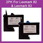 2PK Lexmark 83 Ink Cartridge 18L0042 For X5150 X6150 x6170 Z55 Z55se 