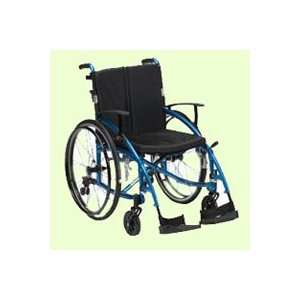  Drive Enigma Spirit Single Axle Wheelchair, Red Frame, 1 