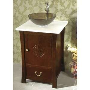  Ronbow OC2080 Orient Hana 22 Round Vessel Sink Vanity 