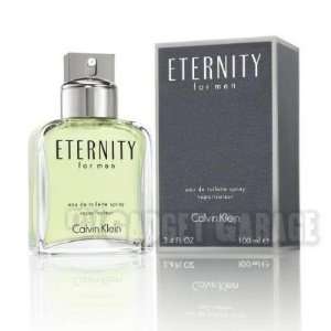 Eternity Calvin Klein 3.4 oz EDT Spray For Men Beauty