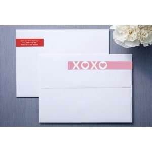  Hearts and Kisses Skinny Wrapâ¢ Address Labels Office 