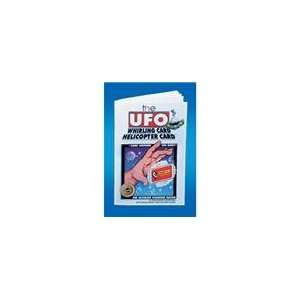  UFO Whirling Card Helicopter Magic Trick Toys & Games