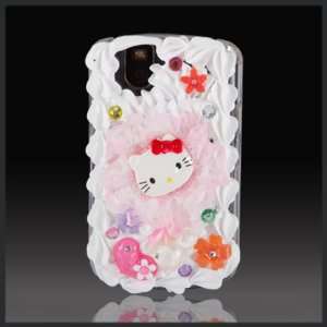  Hello Kitty Pink Lace w Diamonds Treats Cake style case 