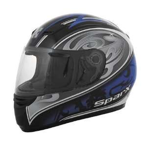  Sparx S 07 Shield Full Face Helmet XX Large  Blue 
