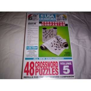   Crossword Companion Refill   48 Crossword Puzzles   Volume 5 Toys