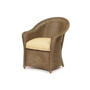   Wicker Cushion Arm Patio Dining Chair Hickory Patio, Lawn & Garden