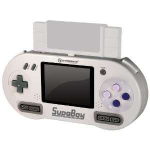 At home or on the go, the SupaBoy plays your favorite Super Nintendo 