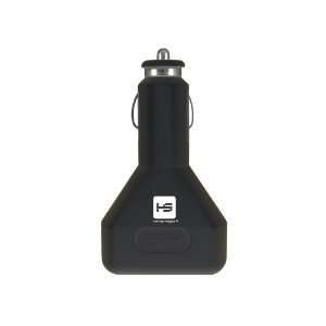  Hip Street Universal Dual USB Car Charger Adapter (Black)  